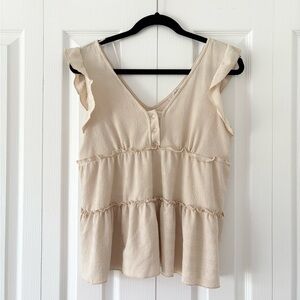 Atelier Beige Blouse